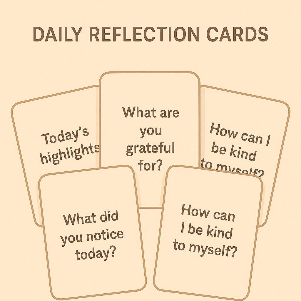 Daily reflection cards