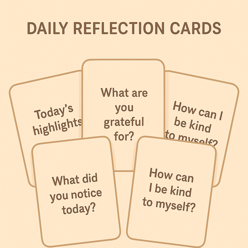 Daily reflection cards